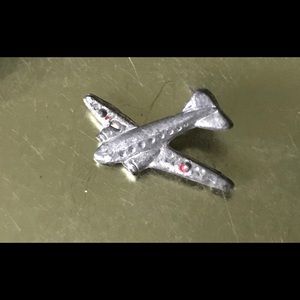 Miniature Vintage Airplane Lapel Pin